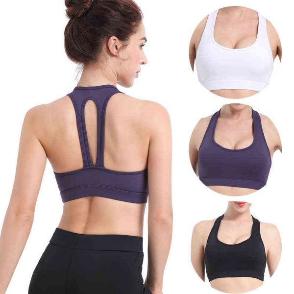 luxury designer women's camisoles tanks beauty back hollowed out yoga bra without steel ring quick drying shockproof running gathering, White
luxury designer women's camisoles tanks beauty back hollowed out yoga bra without steel ring quick drying shockproof running gathering, White