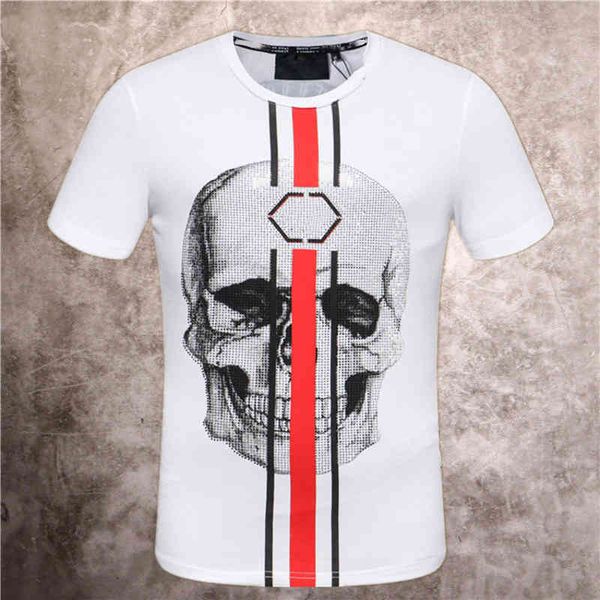 german men's t shirt new pp fashion brand clothing phillip plain designer men's plus size short sleeve tshirt clothes letter print, White;black
german men's t shirt new pp fashion brand clothing phillip plain designer men's plus size short sleeve tshirt clothes letter print, White;black