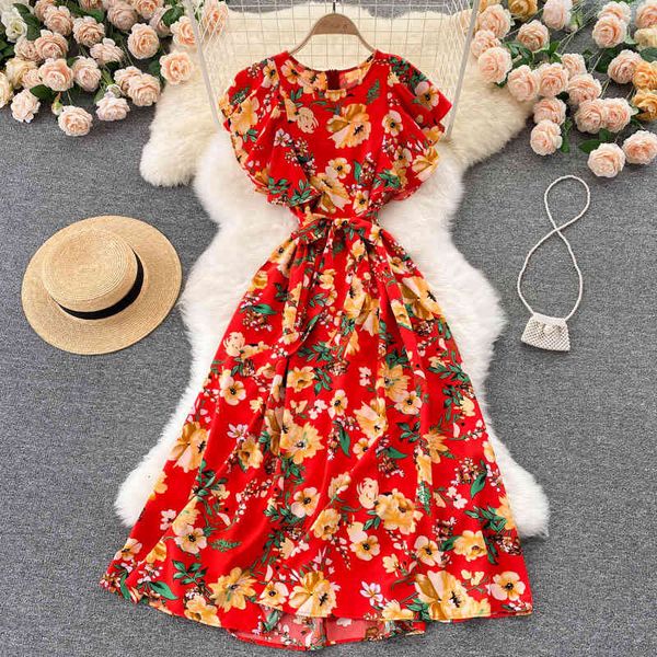 casual dresses bohemian long skirt women's print summer korean sleeveless lace up slim fit big swing floral dress db3r, Black;gray
casual dresses bohemian long skirt women's print summer korean sleeveless lace up slim fit big swing floral dress db3r, Black;gray