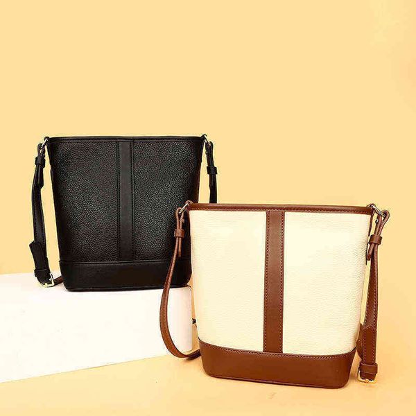 evening bags leather women's bag layer cowhide bucket 2022 new fashion leisure single shoulder messenger bag simple soft leather 220211
evening bags leather women's bag layer cowhide bucket 2022 new fashion leisure single shoulder messenger bag simple soft leather 220211