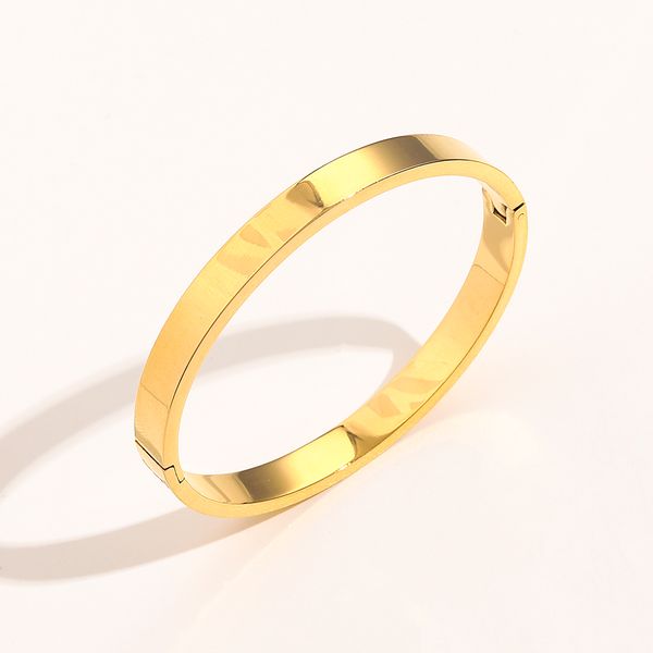 620s merica fashion style bracelets women bangle luxury designer jewelry 18k gold plated stainless steel wedding lovers gift bangles wholesa, Black
620s merica fashion style bracelets women bangle luxury designer jewelry 18k gold plated stainless steel wedding lovers gift bangles wholesa, Black