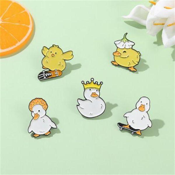 lovely animal enamel pin custom naughty skate goose duck chicken brooch bag lapel pin cartoon funny badge jewelry gift for kid gc1131, Gray
lovely animal enamel pin custom naughty skate goose duck chicken brooch bag lapel pin cartoon funny badge jewelry gift for kid gc1131, Gray