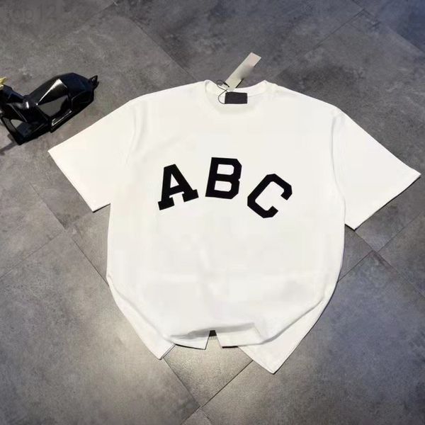designer sweatshirt jimo short sleeve 2022 spring and summer new abc fashion br letter printing simple men's women's short sleeve, White
designer sweatshirt jimo short sleeve 2022 spring and summer new abc fashion br letter printing simple men's women's short sleeve, White