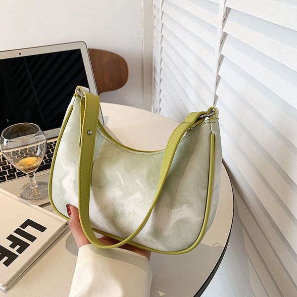 tie dyed texture fashion niche single shoulder bag new 2022 new solid color versatile portable armpit bag
tie dyed texture fashion niche single shoulder bag new 2022 new solid color versatile portable armpit bag