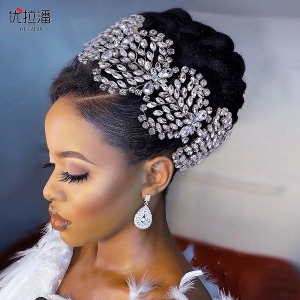 new diamond wedding tiara baroque crystal bridal headwear crown rhinestone with wedding jewelry hair accessories diamond bridal crowns headp, Silver
new diamond wedding tiara baroque crystal bridal headwear crown rhinestone with wedding jewelry hair accessories diamond bridal crowns headp, Silver