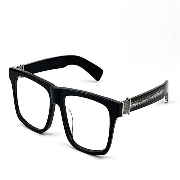 new vintage eyeglass square frame design chr glasses prescription steampunk style men transparent lens clear protection eyewear251u, Black
new vintage eyeglass square frame design chr glasses prescription steampunk style men transparent lens clear protection eyewear251u, Black