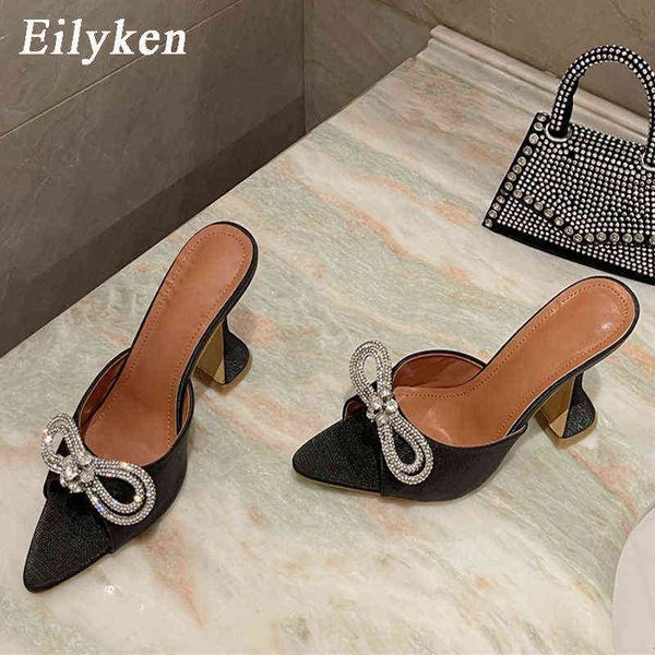 nxy sandals new crystal butterfly-knot pointed toe women shoes fashion style spike heels summer outdoor female slide slippers, Black
nxy sandals new crystal butterfly-knot pointed toe women shoes fashion style spike heels summer outdoor female slide slippers, Black