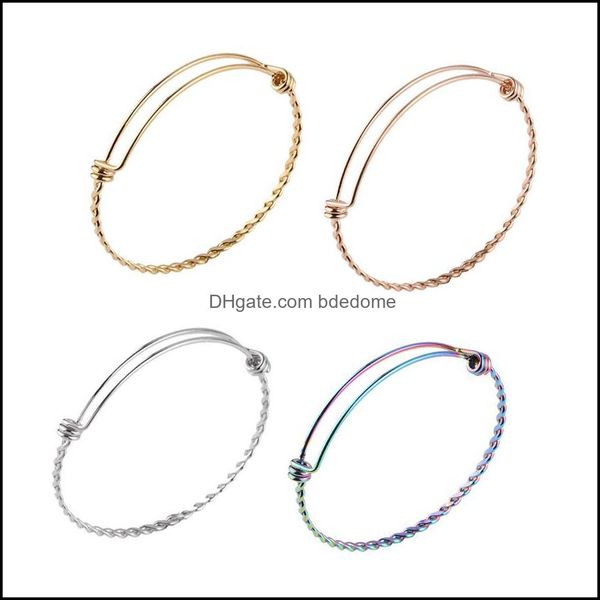 bangle diy stainless steel expandable adjustable bracelets for women men 55mm 60mm 65mm size twisted wire knot bracelet bdedome dhf29, Black
bangle diy stainless steel expandable adjustable bracelets for women men 55mm 60mm 65mm size twisted wire knot bracelet bdedome dhf29, Black