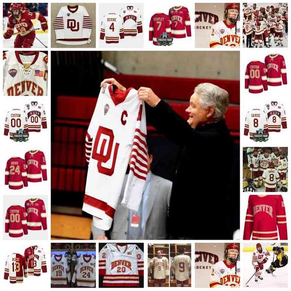 xflsp 2022 college frozen four championship custom denver pioneers du ice hockey jersey 10 david makowski, 44 chris butler 26 paul stastny 2, Black
xflsp 2022 college frozen four championship custom denver pioneers du ice hockey jersey 10 david makowski, 44 chris butler 26 paul stastny 2, Black