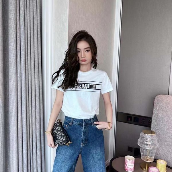 11% off 2022 summer trendy men's and women's clothing 22ss spring new leisure flocking fashion trend round neck thin short sleeve, White
11% off 2022 summer trendy men's and women's clothing 22ss spring new leisure flocking fashion trend round neck thin short sleeve, White
