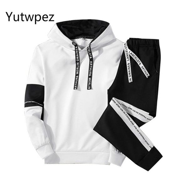 hooded men sportswear sets spring winter 2020 casual tracksuit men two piece suit hoodies sweatshirt sweatpants male sweatsuit lj201125, Gray
hooded men sportswear sets spring winter 2020 casual tracksuit men two piece suit hoodies sweatshirt sweatpants male sweatsuit lj201125, Gray