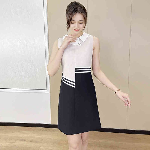 casual dresses early spring sweet irregular doll collar color contrast temperament mature elegant tall dress, Black;gray
casual dresses early spring sweet irregular doll collar color contrast temperament mature elegant tall dress, Black;gray