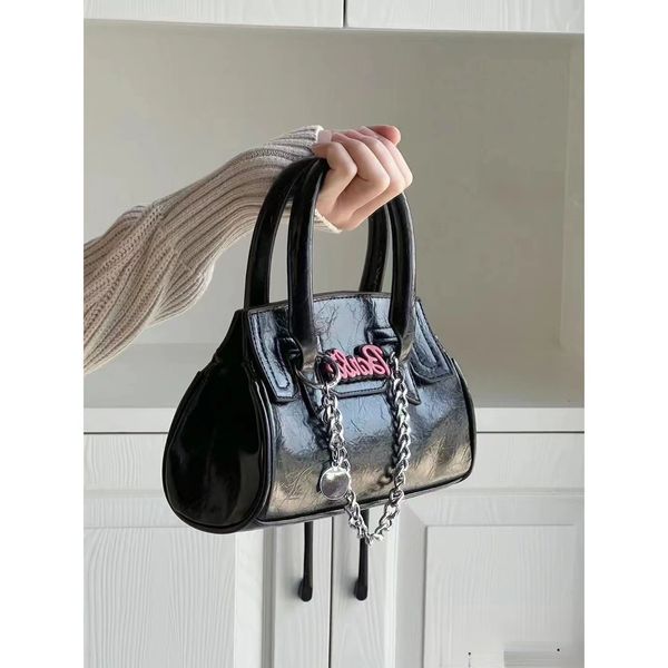 fashion shoulder bag handle women chain handbag hand-held or slung