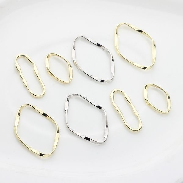10pcs lot zinc alloy golden oval geometry charms circle twisted connector for diy fashion pendant jewelry making accessories 220716, Bronze;silver
10pcs lot zinc alloy golden oval geometry charms circle twisted connector for diy fashion pendant jewelry making accessories 220716, Bronze;silver