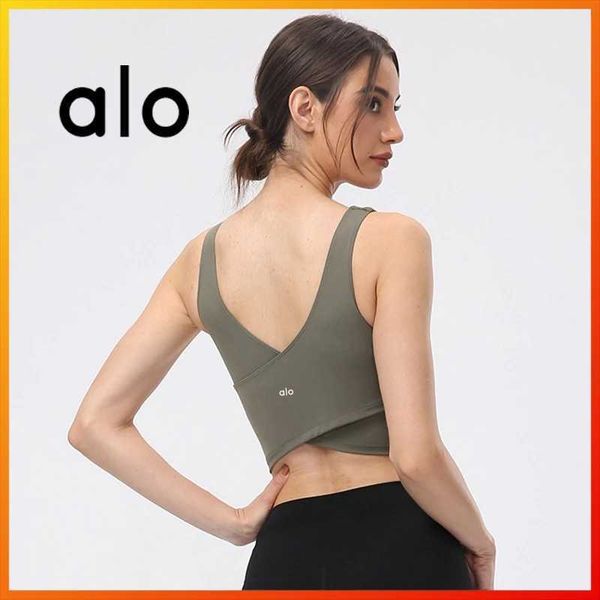 alo yoga women's sports bra fitness tube gym running workout crop female shockproof breathable back cross c2988
alo yoga women's sports bra fitness tube gym running workout crop female shockproof breathable back cross c2988
