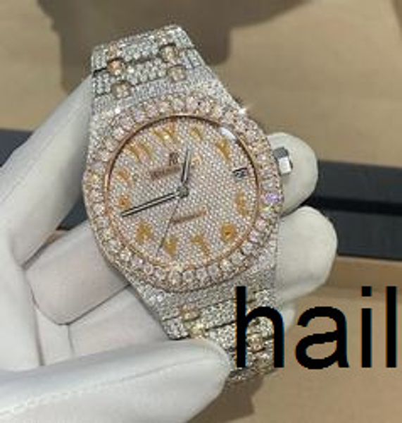 cashjin hiphop watch custom mens women watches diamond iced out luxury fashion bling dial bezel band vvs moisanite watch eb7k, Slivery;brown
cashjin hiphop watch custom mens women watches diamond iced out luxury fashion bling dial bezel band vvs moisanite watch eb7k, Slivery;brown