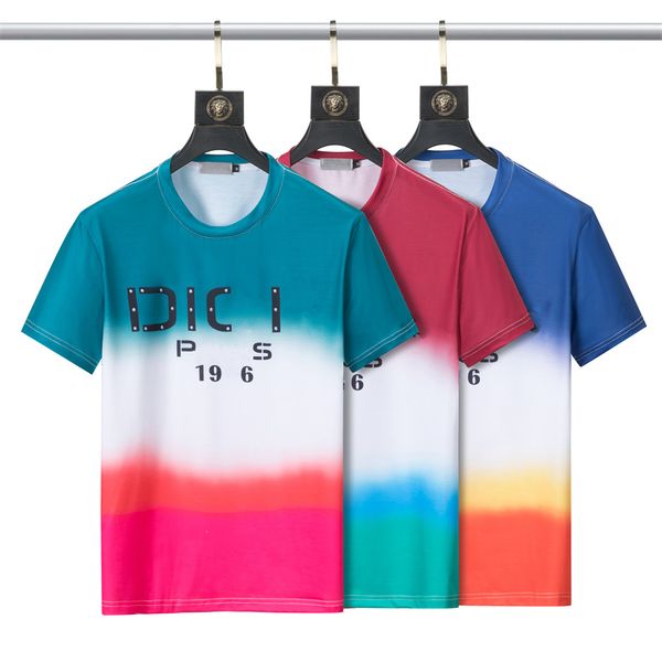 spring summer designer men t shirt luxury apparel gradual change new round neck fashion splicing letter tide brand pure cotton loose versati, White;black
spring summer designer men t shirt luxury apparel gradual change new round neck fashion splicing letter tide brand pure cotton loose versati, White;black