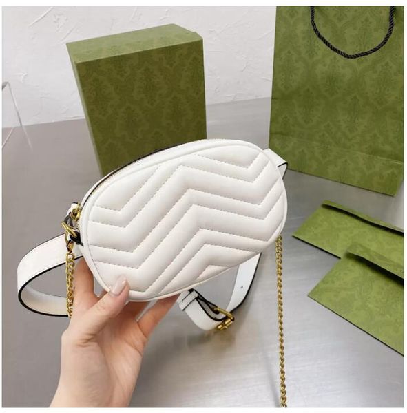 white mini female waist bags fashion crossbody shoulder bag soft leather wave stitching single chain ladies zippy fanny pack chest designer
white mini female waist bags fashion crossbody shoulder bag soft leather wave stitching single chain ladies zippy fanny pack chest designer