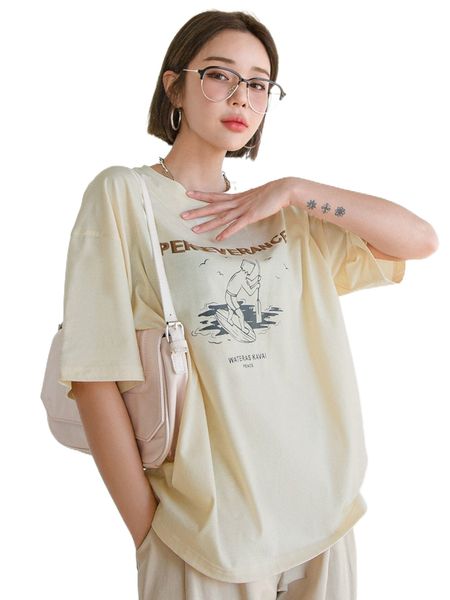 dazy letter & figure graphic drop shoulder tee l42k#, White
dazy letter & figure graphic drop shoulder tee l42k#, White