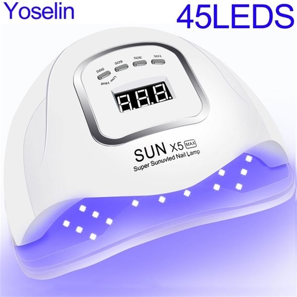 45 leds uv led lamp for nails with memory function professional dryer manicure art salon 220708
45 leds uv led lamp for nails with memory function professional dryer manicure art salon 220708