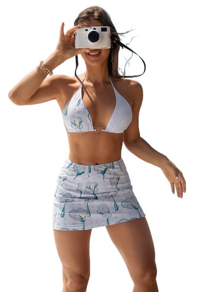 3pack random floral print o-ring halter triangle hipster bikini swimsuit z03t#, White;black
3pack random floral print o-ring halter triangle hipster bikini swimsuit z03t#, White;black