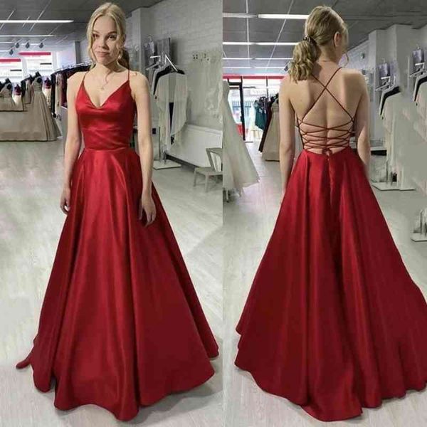 party dresses custom color burgundy spaghetti satin long v-neck evening with pockets floor length formal for women zwgh, White;black
party dresses custom color burgundy spaghetti satin long v-neck evening with pockets floor length formal for women zwgh, White;black