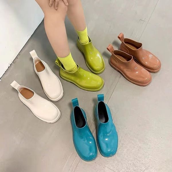 rain boots women wear shoes op56 early spring 2022 new big head sponge cake thick sole candy color waterproof high rise short tube martin bo, Black
rain boots women wear shoes op56 early spring 2022 new big head sponge cake thick sole candy color waterproof high rise short tube martin bo, Black