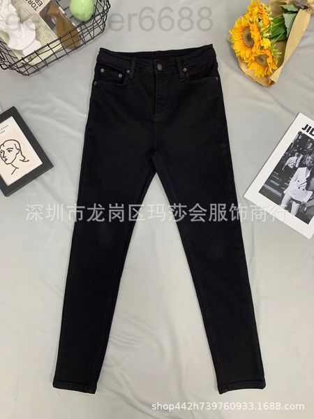 women's jeans designer 21s ace autumn winter black plush elastic leggings fashion personality versatile jeans zncs, Blue
women's jeans designer 21s ace autumn winter black plush elastic leggings fashion personality versatile jeans zncs, Blue