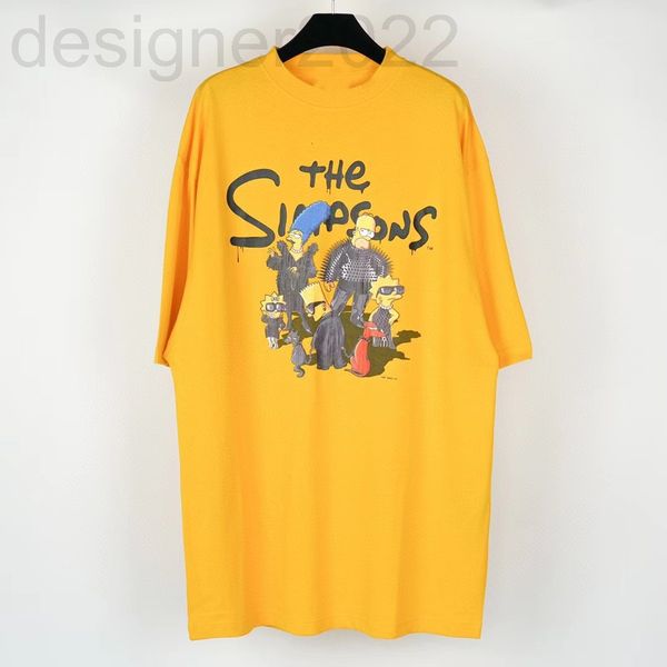 women's t-shirt designer b house ceiling version simpson co branded series printed short sleeves can be solid or yellow 1i0t, White
women's t-shirt designer b house ceiling version simpson co branded series printed short sleeves can be solid or yellow 1i0t, White