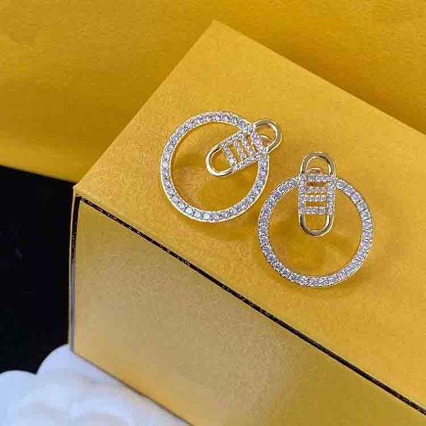 diamond stud woman designer gold earrings classic round double f letter zircon tennis earring 925 silver pin charming jewelry ear accessory, Golden;silver
diamond stud woman designer gold earrings classic round double f letter zircon tennis earring 925 silver pin charming jewelry ear accessory, Golden;silver
