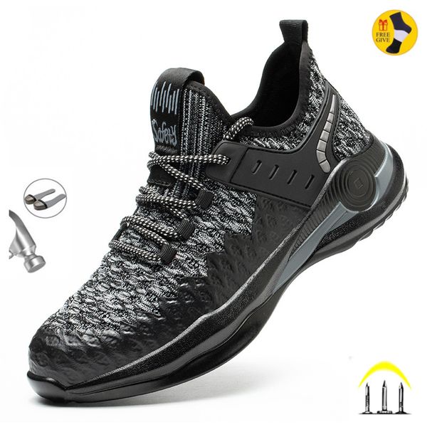 plus size 37-50 safety shoes men steel toe boots anti-puncture work sneakers male footwear indestructible construction shoes, Black;brown
plus size 37-50 safety shoes men steel toe boots anti-puncture work sneakers male footwear indestructible construction shoes, Black;brown
