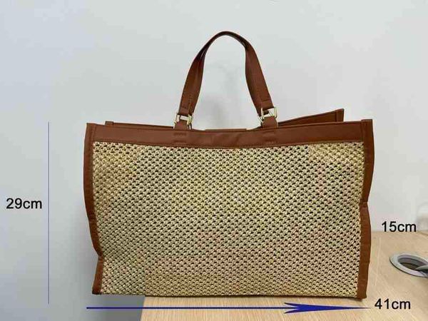 shoulder bag large straw tote basket handbag beach designers womens luxurys purseslady bucket travel messenger purse 220401
shoulder bag large straw tote basket handbag beach designers womens luxurys purseslady bucket travel messenger purse 220401