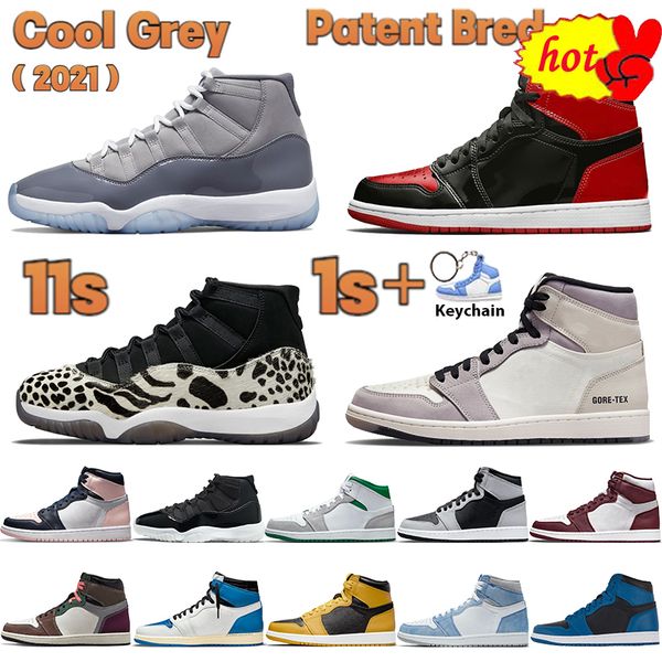 1 bred patent 1s high basketball shoes 11s men sneakers cool grey dark mocha light smoke grey hyper royal black white low sports trainers
1 bred patent 1s high basketball shoes 11s men sneakers cool grey dark mocha light smoke grey hyper royal black white low sports trainers
