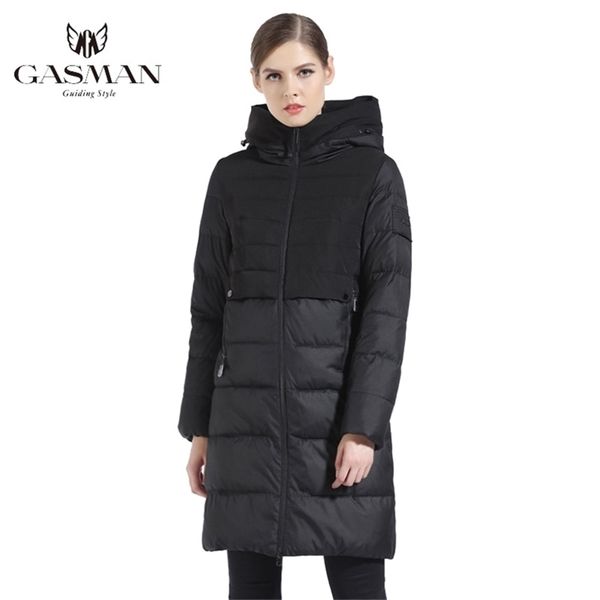 gasman brand women winter jacket and coat slim long female thick down parka hooded women's coat bio down jacket women 1826 201214, Black
gasman brand women winter jacket and coat slim long female thick down parka hooded women's coat bio down jacket women 1826 201214, Black