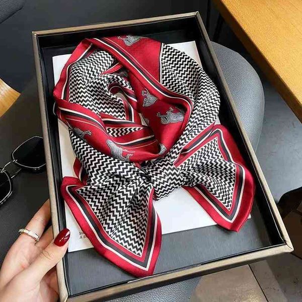 designer silk head scarf long silk womens spring and autumn new fashion belt double-layer double-sided high-grade sense retro streamer small, Blue;gray
designer silk head scarf long silk womens spring and autumn new fashion belt double-layer double-sided high-grade sense retro streamer small, Blue;gray