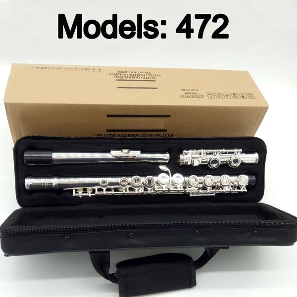 flute 472 silver plated professional flute instrument intermediate student flutes c leg 16 holes closed e key
flute 472 silver plated professional flute instrument intermediate student flutes c leg 16 holes closed e key