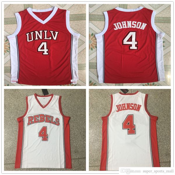 stitched ncaa vintage basketball jerseys college university of nevada las vegas larry 4 johnson jersey unlv #4 red stitched shirts s-2xl, Black
stitched ncaa vintage basketball jerseys college university of nevada las vegas larry 4 johnson jersey unlv #4 red stitched shirts s-2xl, Black