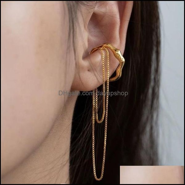 clip-on screw back earrings jewelry designer ins metal tassel a pair of ear clips cold wind neutral punk withou dhogt, Silver
clip-on screw back earrings jewelry designer ins metal tassel a pair of ear clips cold wind neutral punk withou dhogt, Silver