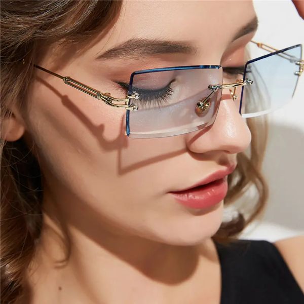 mens designer sunglasses women oversized sunglasses gold metal aloy eyeglasses frameless polarized uv400 fashion rectangle two chain carti l, White;black
mens designer sunglasses women oversized sunglasses gold metal aloy eyeglasses frameless polarized uv400 fashion rectangle two chain carti l, White;black