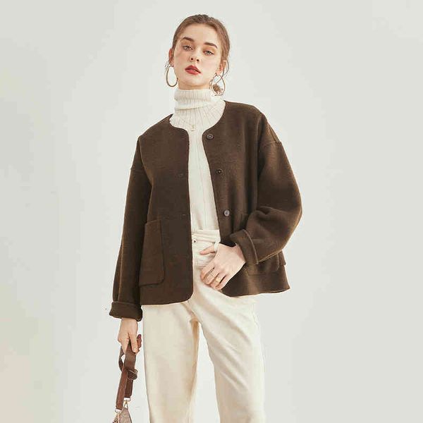 women's suits blazers the spring festival does not close the same style in the raccoon wool double-sided cashmere coat for small women, White;black
women's suits blazers the spring festival does not close the same style in the raccoon wool double-sided cashmere coat for small women, White;black