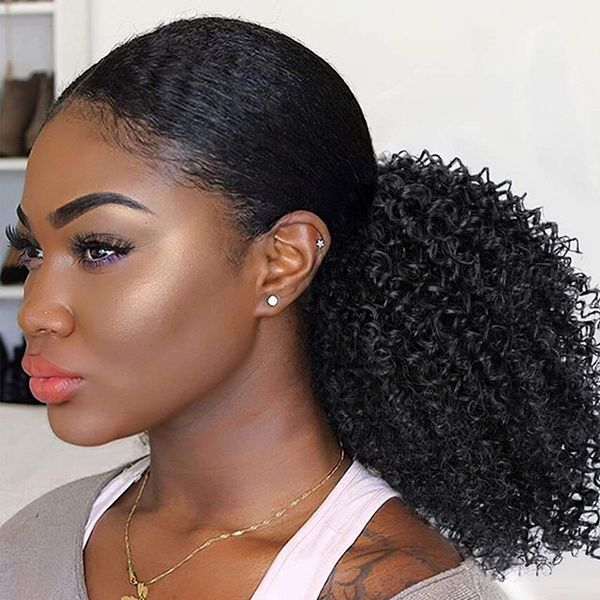 wholesale brazilian 100% human hair ponytails afro kinky curly 10-24inch straight body wave virgin hair nautral color pony tails deep waves, Black
wholesale brazilian 100% human hair ponytails afro kinky curly 10-24inch straight body wave virgin hair nautral color pony tails deep waves, Black