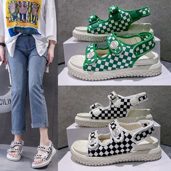 sandals designer summer sandals women 2022 new style small fragrance checkerboard magic patch thick bottom beach casual women5nnb, Black
sandals designer summer sandals women 2022 new style small fragrance checkerboard magic patch thick bottom beach casual women5nnb, Black