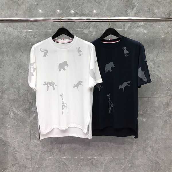 animals print designer men's t-shirts 100% premium pure cotton o-neck short-sleeved original t-shirts outdoor streetwear luxury brand, White;black
animals print designer men's t-shirts 100% premium pure cotton o-neck short-sleeved original t-shirts outdoor streetwear luxury brand, White;black