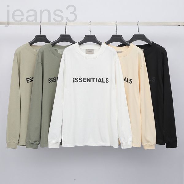 men's t-shirts designer high street fogesentials new embossed letters long sleeved t-shirt layered bottomed loose cotton rl7y, White;black
men's t-shirts designer high street fogesentials new embossed letters long sleeved t-shirt layered bottomed loose cotton rl7y, White;black