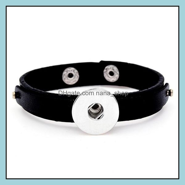 charm bracelets jewelry fashion 4 styles snaps black pu leather 18mm snap button bracelet for women drop delivery 2021 6h8tk, Golden;silver
charm bracelets jewelry fashion 4 styles snaps black pu leather 18mm snap button bracelet for women drop delivery 2021 6h8tk, Golden;silver