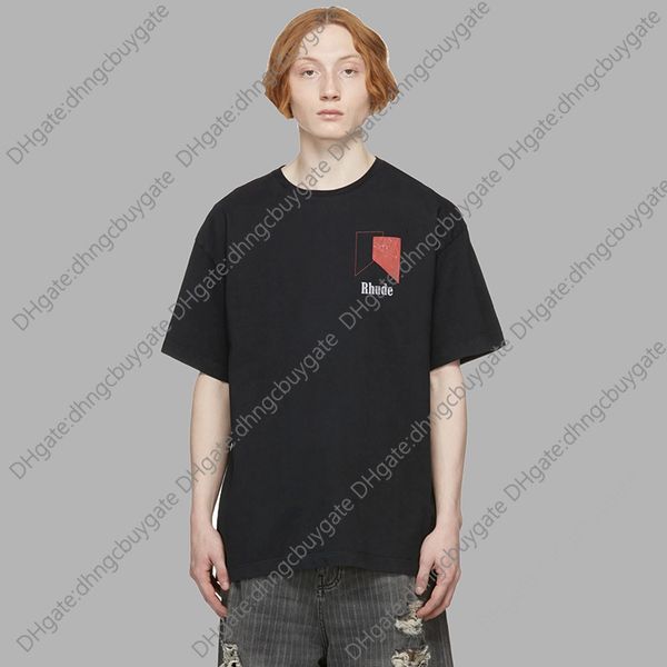 t shir designer rhude black shor sleeve ins super american brand high sree summer loose round neck prin tshir mens shir brand high qualiy, White;black
t shir designer rhude black shor sleeve ins super american brand high sree summer loose round neck prin tshir mens shir brand high qualiy, White;black