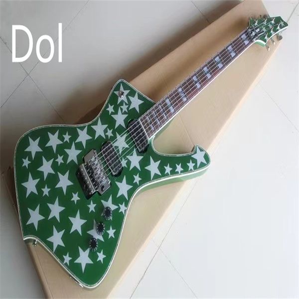 in stock white zombie iceman galactic electric guitar metallic purple silver star floyd rose tremolo bridge pearl & abalone block inlay imme
in stock white zombie iceman galactic electric guitar metallic purple silver star floyd rose tremolo bridge pearl & abalone block inlay imme
