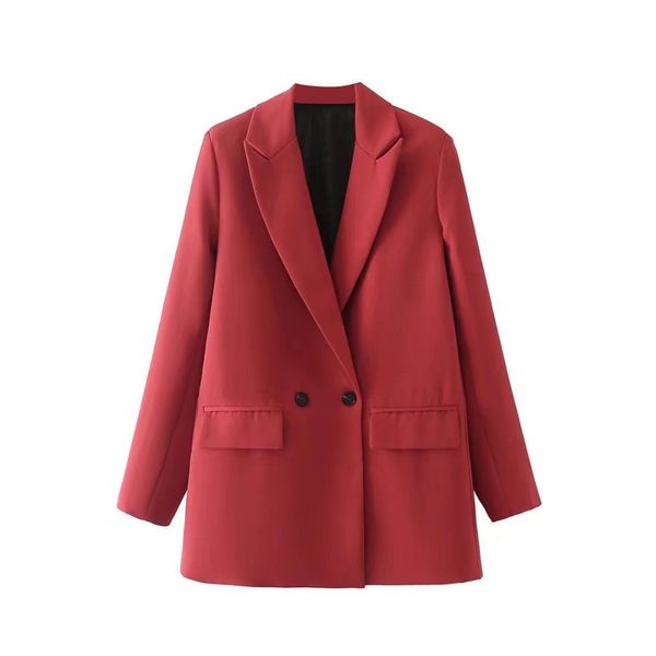 m1001 womens suits blazers chic office lady double breasted blazer vintage coat fashion notched collar long sleeve ladies outerwear, White;black
m1001 womens suits blazers chic office lady double breasted blazer vintage coat fashion notched collar long sleeve ladies outerwear, White;black