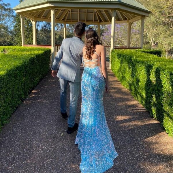 glitter sequins side split long prom dresses spaghetti v neck lace up backless evening party gowns women wear, Black
glitter sequins side split long prom dresses spaghetti v neck lace up backless evening party gowns women wear, Black