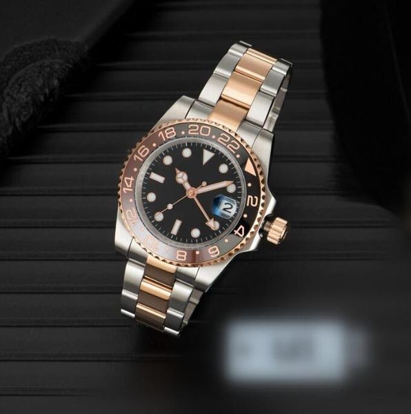 mens watches 40mm automatic mechanical watch full stainless steel blue black ceramic sapphire wristwatches super luminous montre de luxe gif, Slivery;brown
mens watches 40mm automatic mechanical watch full stainless steel blue black ceramic sapphire wristwatches super luminous montre de luxe gif, Slivery;brown